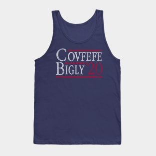 Covfefe Bigly 2020 Election Trump Biden Tank Top